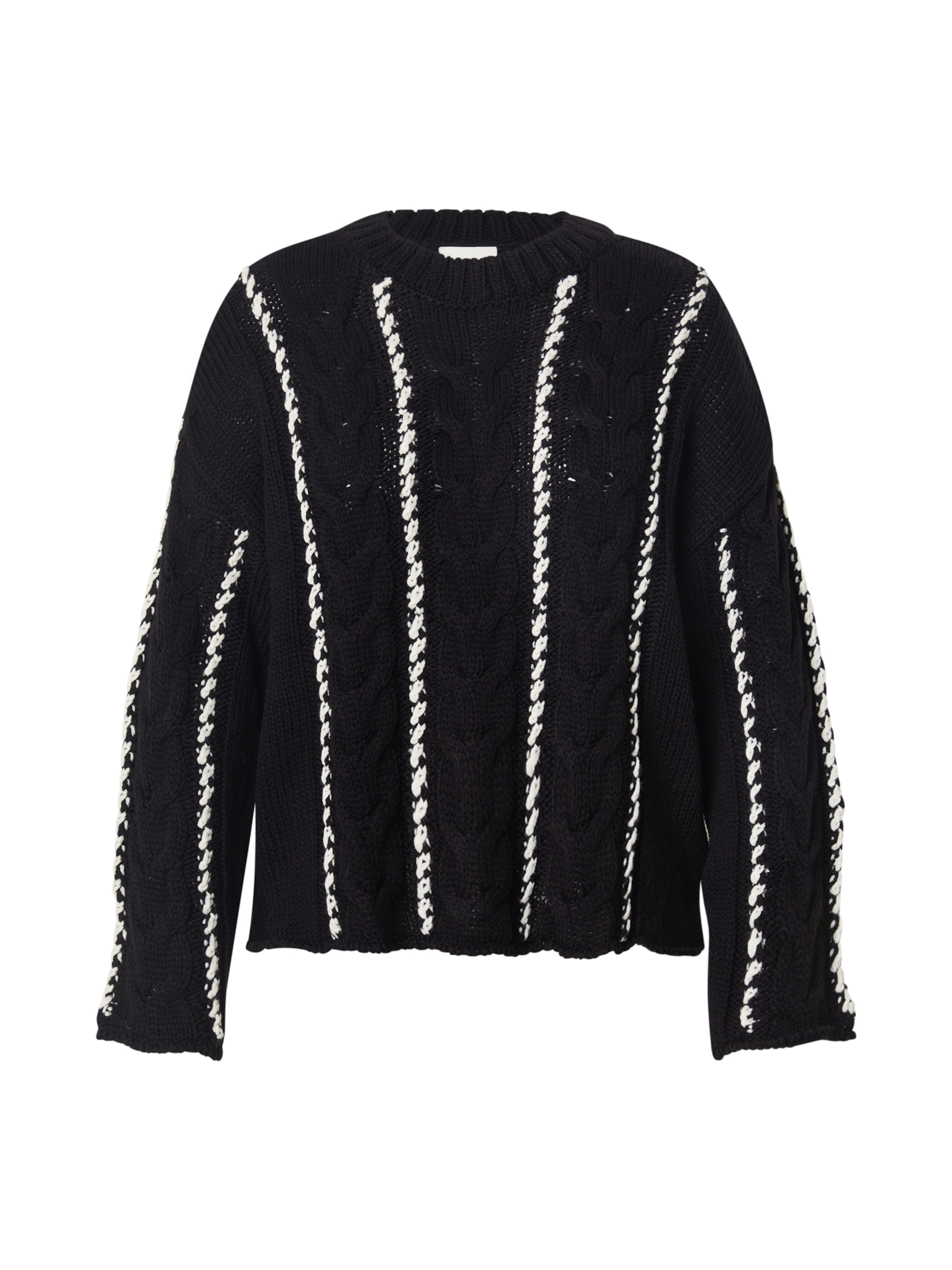 ONLY Carmakoma Sweater 'CARTESSA' in Black: front