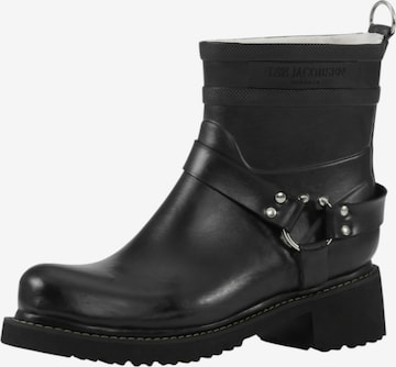 Bottes en caoutchouc ILSE JACOBSEN en noir : devant