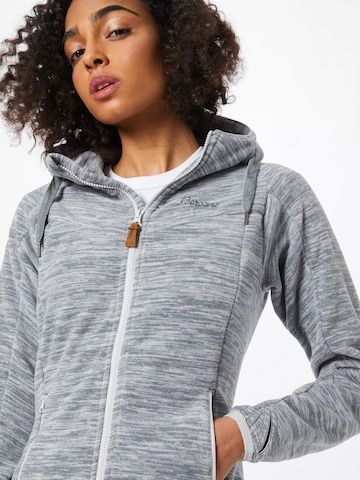 Bergans Athletic Fleece Jacket 'Hareid' in Grey