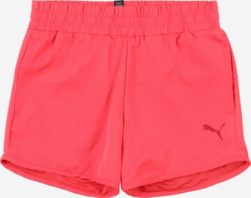 PUMA Shorts in Rot: front