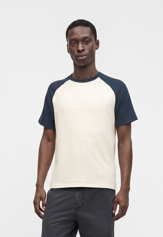 HOLLISTER Μπλουζάκι σε λευκό: μπροστά