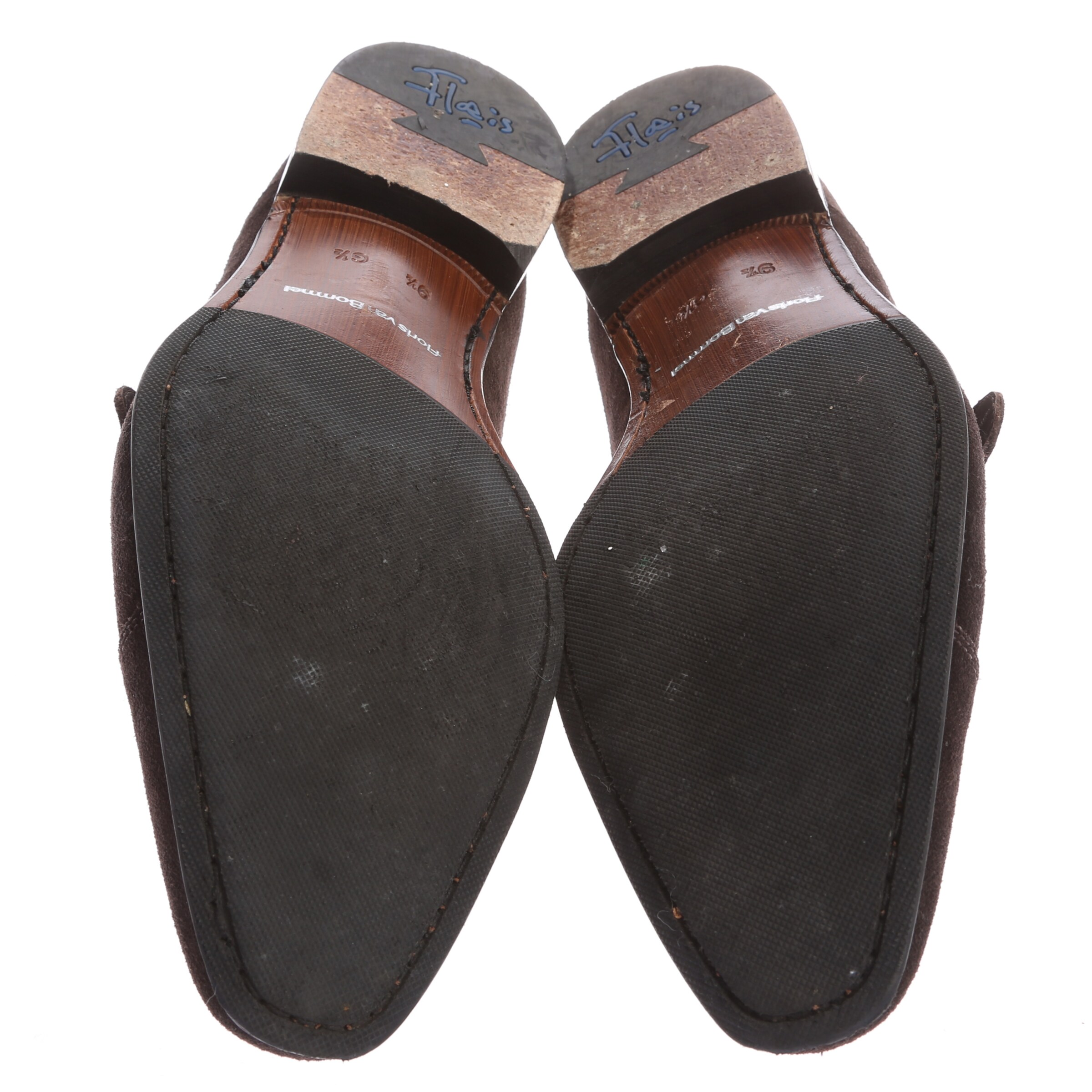 Floris van Bommel Flats & Loafers in 44 in Brown