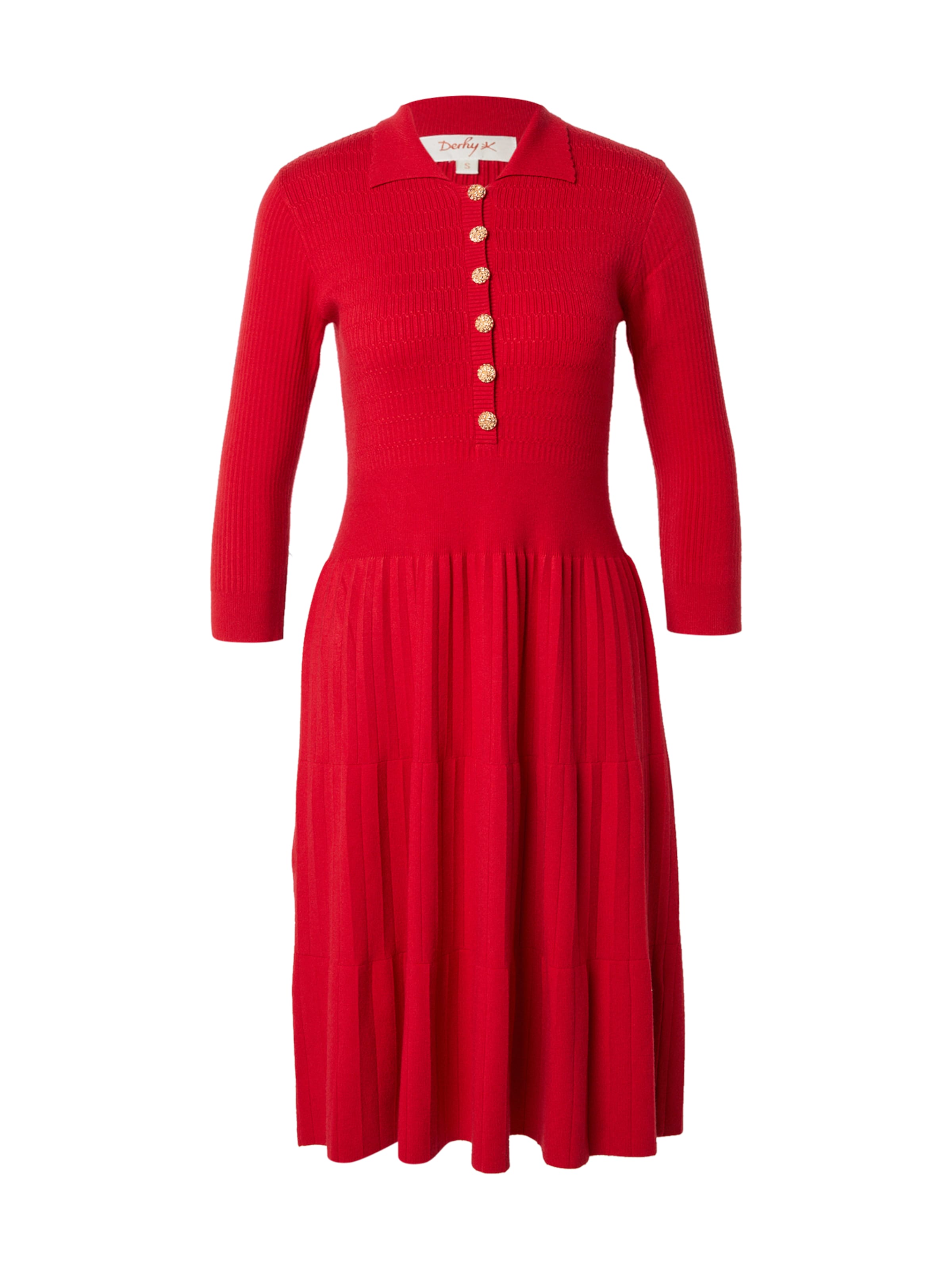 Rochie tricotat 'CATARINA' de la Derhy pe roșu: față