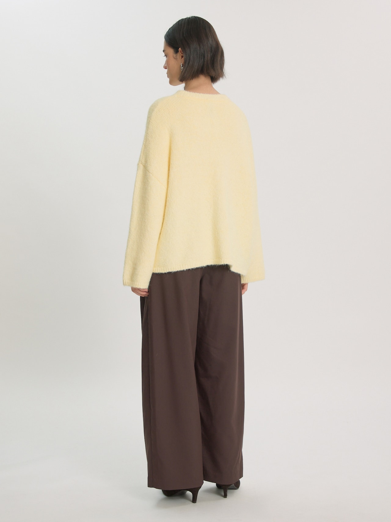 EDITED Nouveautés Pull-over oversize 'Ulva' jaune