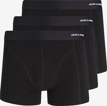 JACK & JONES - Calzoncillo boxer en negro: frente