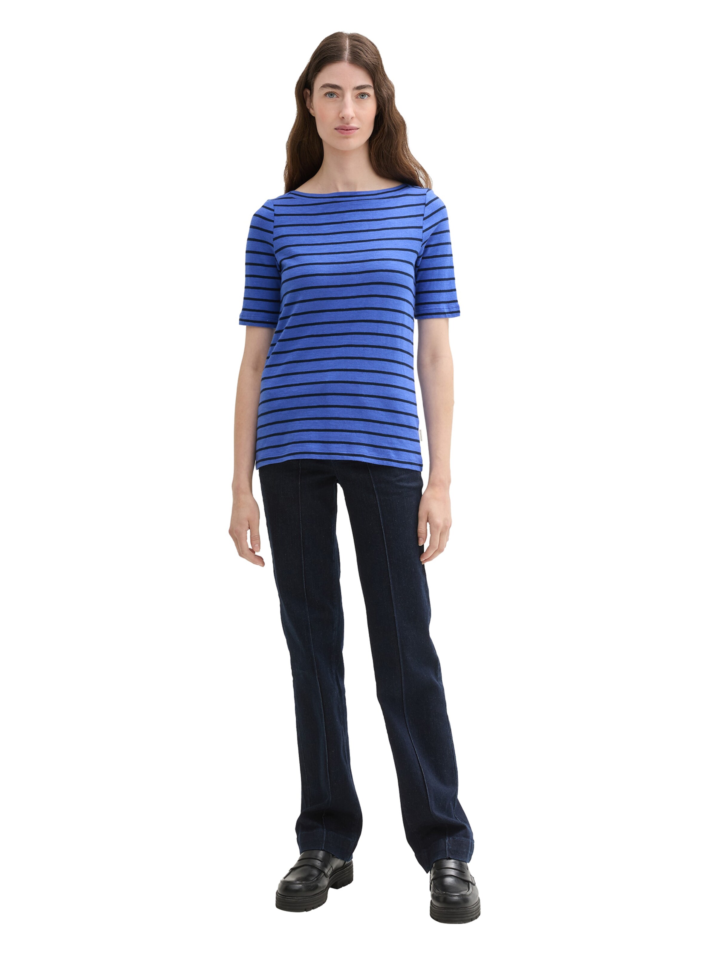 TOM TAILOR Shirts i blå