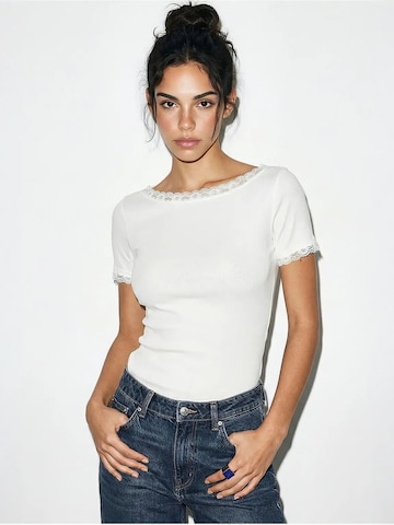 Bianco Lucci Shirt in Weiß: Vorderseite