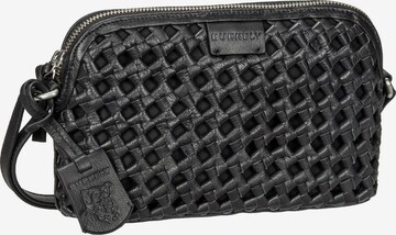 Burkely Crossbody Bag 'Brave Braidie Crossover' in Black: front