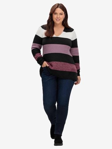 SHEEGO Sweter w kolorze mieszane kolory