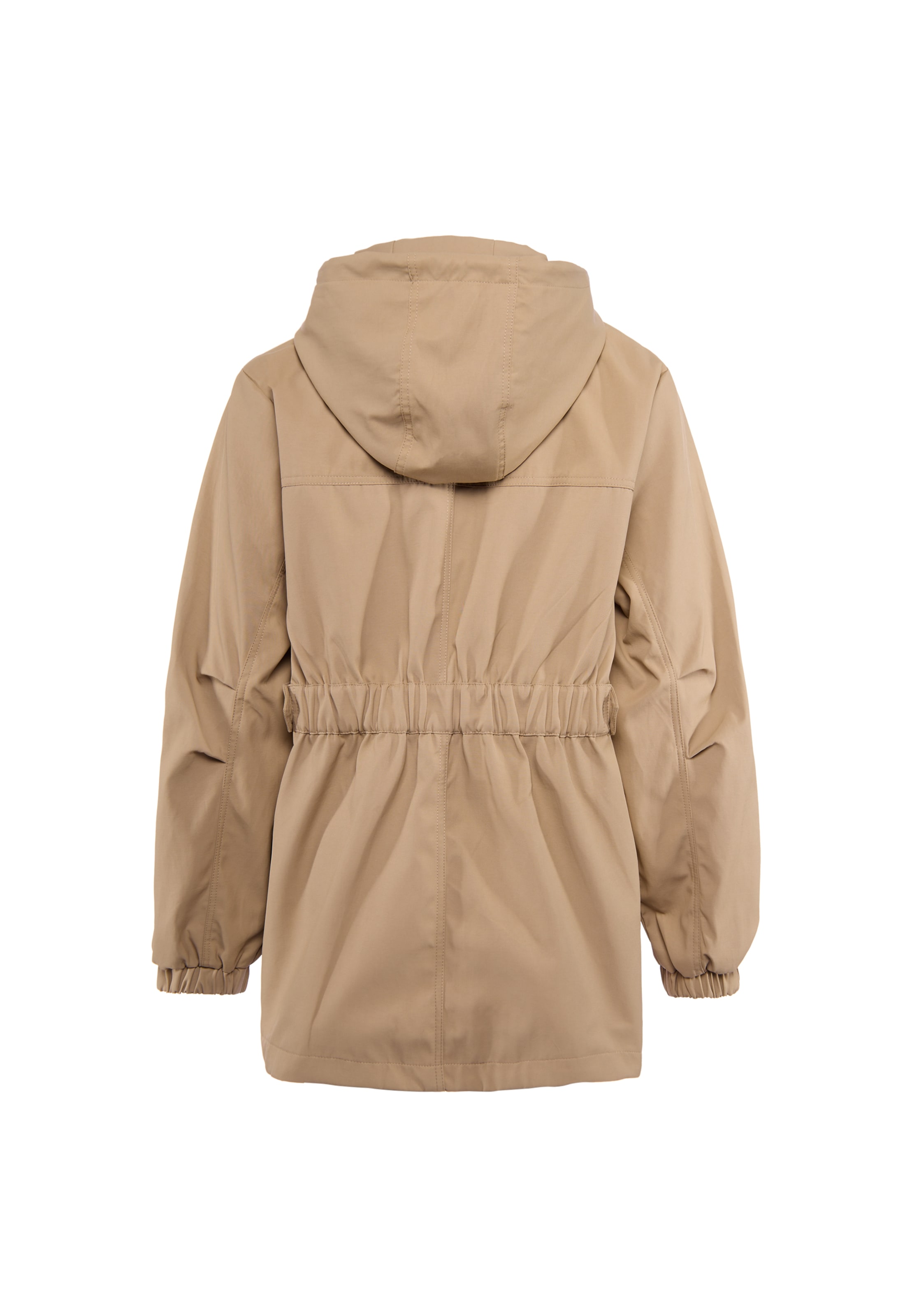 Usha - Parka meia-estação em laranja