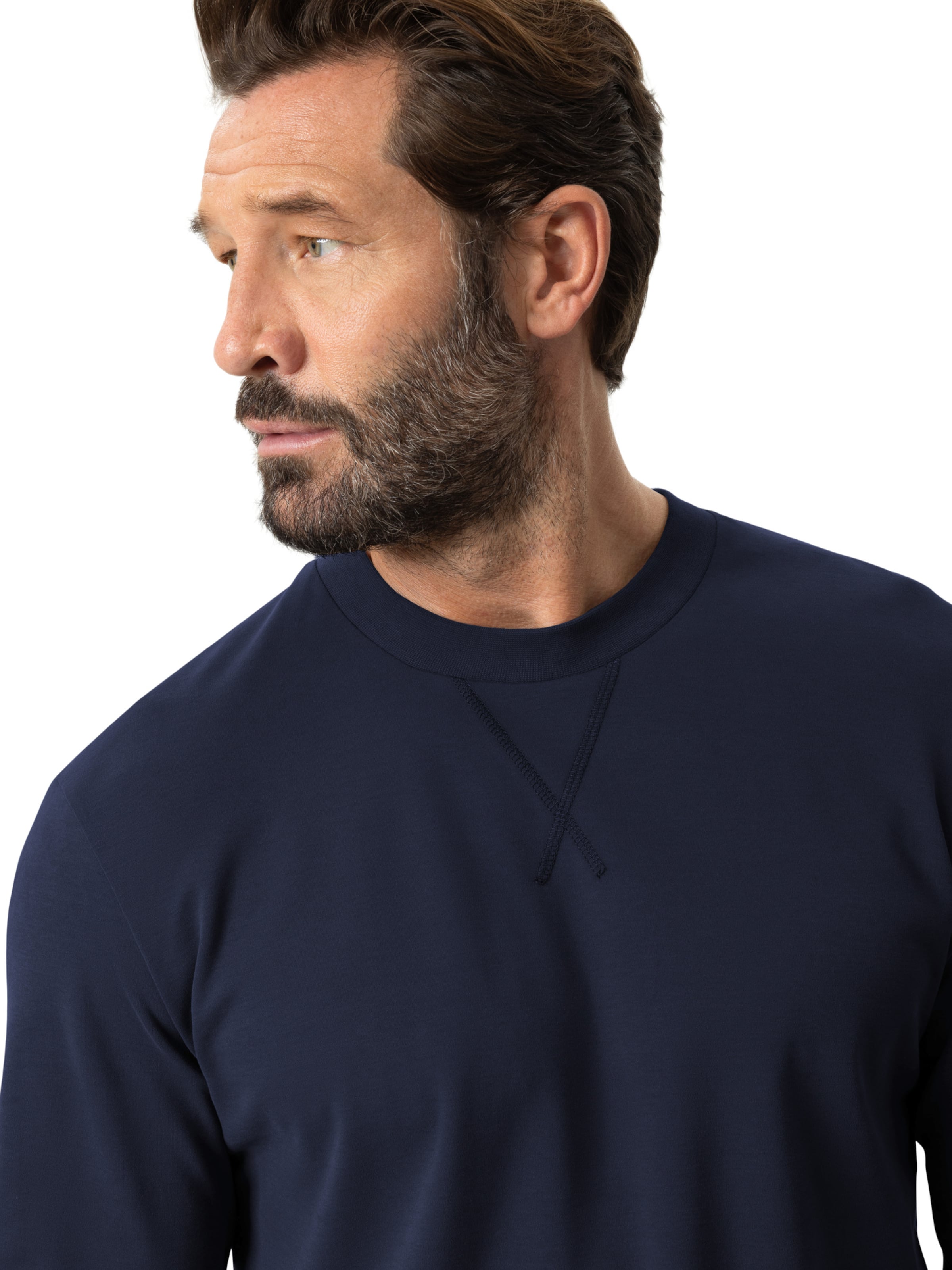 T-Shirt ' Serie Serious Essentials ' Mey en bleu