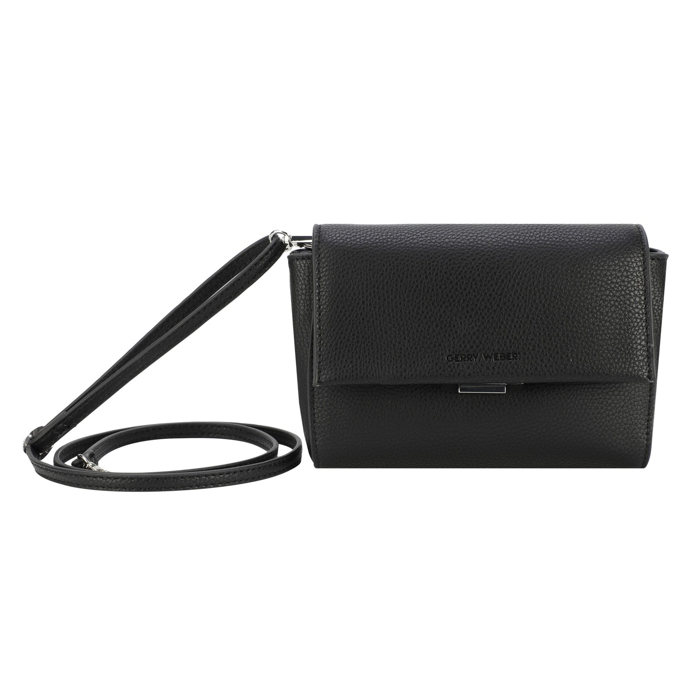 GERRY WEBER Schoudertas 'Spring fest ' in Zwart: voorkant