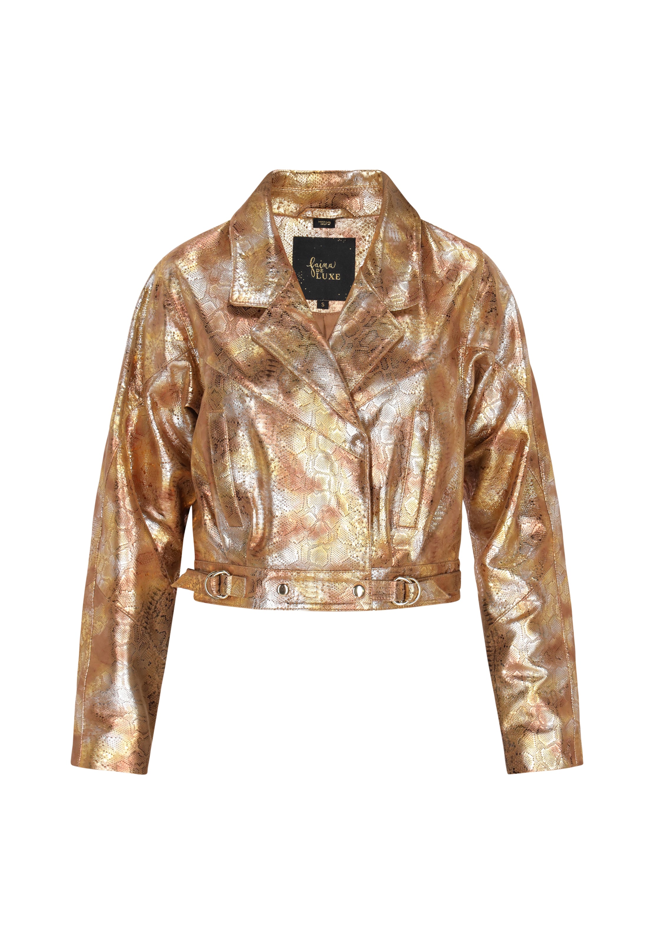 zelts faina Starpsezonu jaka: no priekšpuses