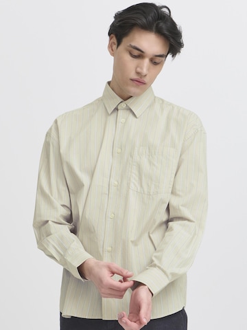 Casual Friday Regular fit Button Up Shirt ' CFMARTIS ' in Beige
