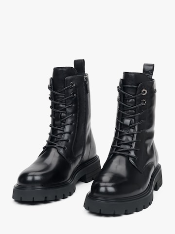 Estro Veterlaarsjes '4366-7' in Zwart