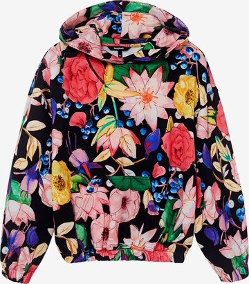 Desigual Sweatshirt 'Carol' in Zwart: voorkant