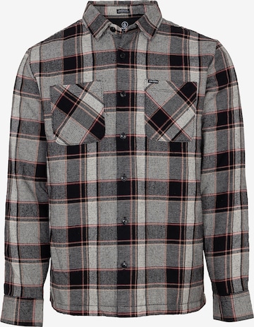 Volcom Regular fit Button Up Shirt 'BRICKSTONE' in Grey: front