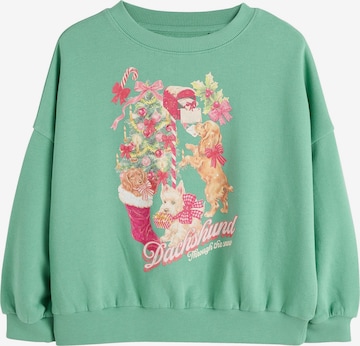 Next - Sudadera en verde: frente