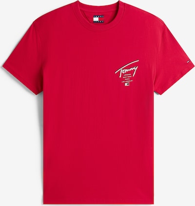 Marškinėliai 'CITY' iš Tommy Jeans, spalva – raudona / juoda / balta, Prekių apžvalga