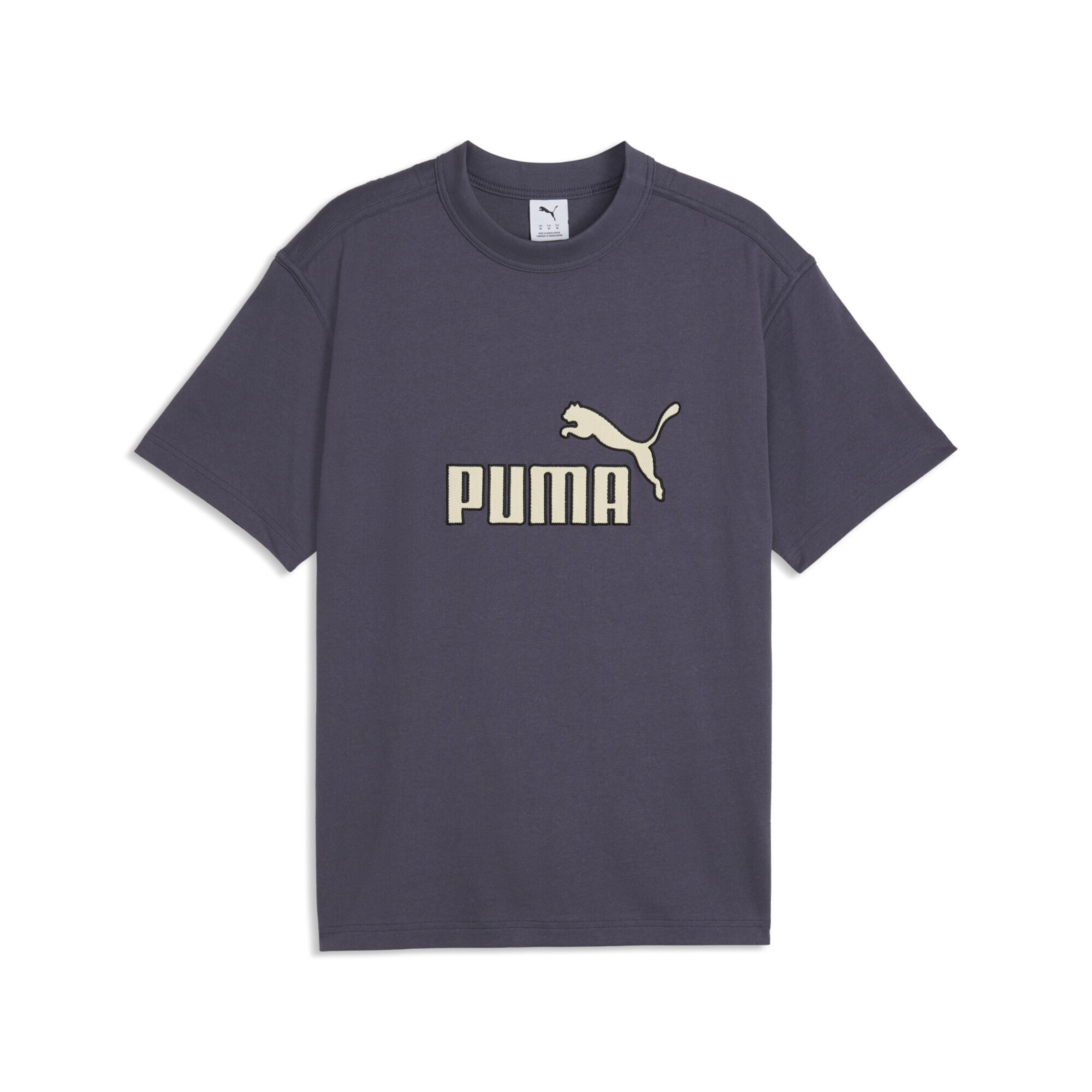 PUMA Shirt  'Essentials Elevated No.1 ' in Grau: Vorderseite