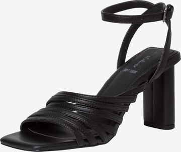 s.Oliver Sandals in Black: front