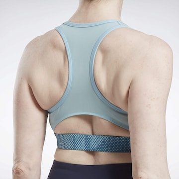 Reebok Bustier Sportmelltartók - kék