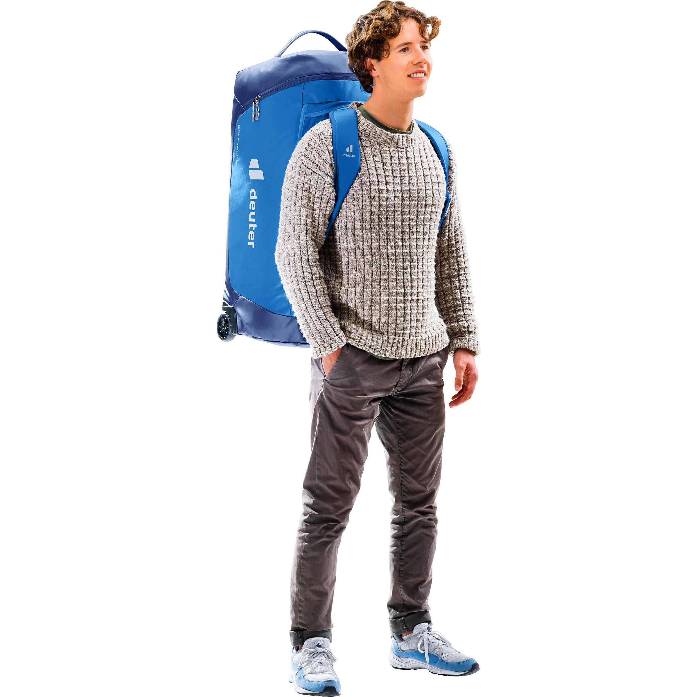 Sac de voyage 'Duffel Pro 90' DEUTER en bleu