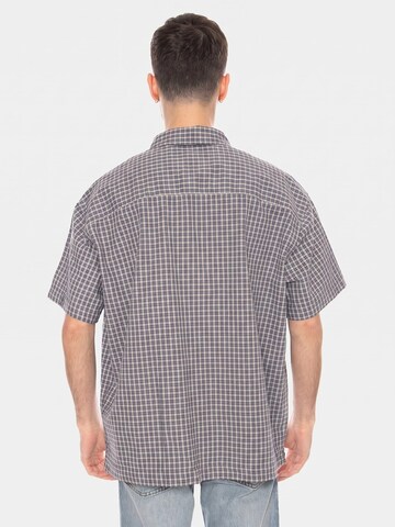 Only & Sons Comfort Fit Skjorte 'ONLY & SONS Men's Short Sleeve Shirt' i blå