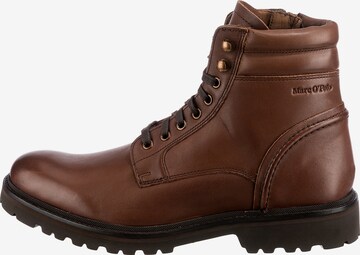 Marc O'Polo Lace-Up Boots 'Rolf' in Brown