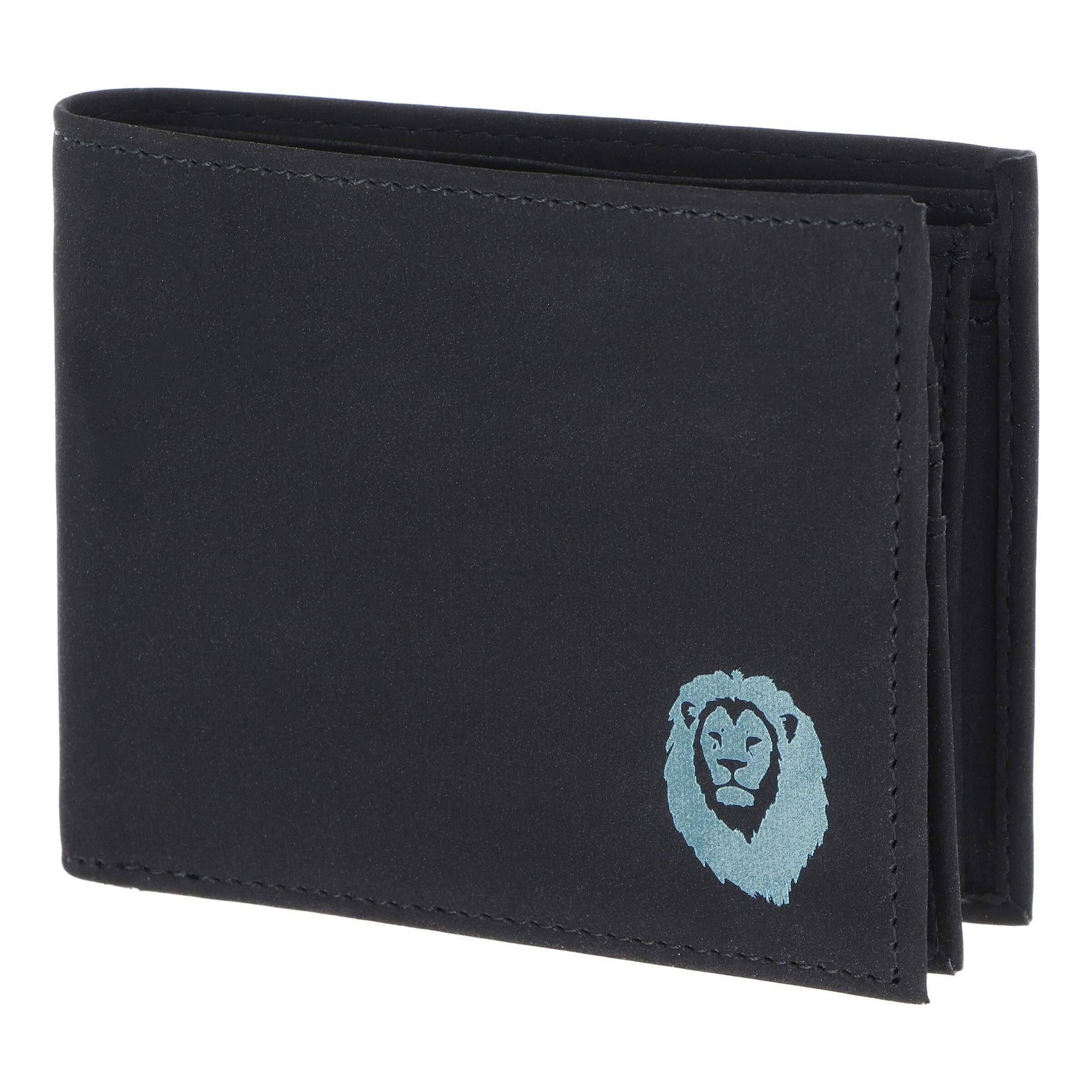 Portamonete di OXMOX in blu: frontale