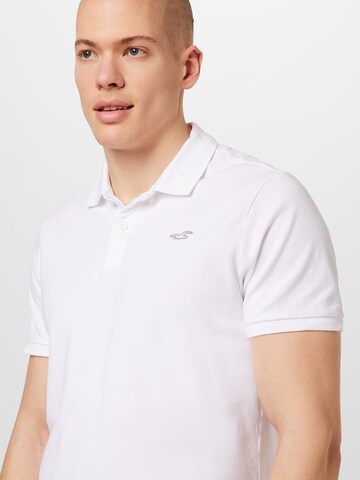 HOLLISTER Poloshirt in Weiß