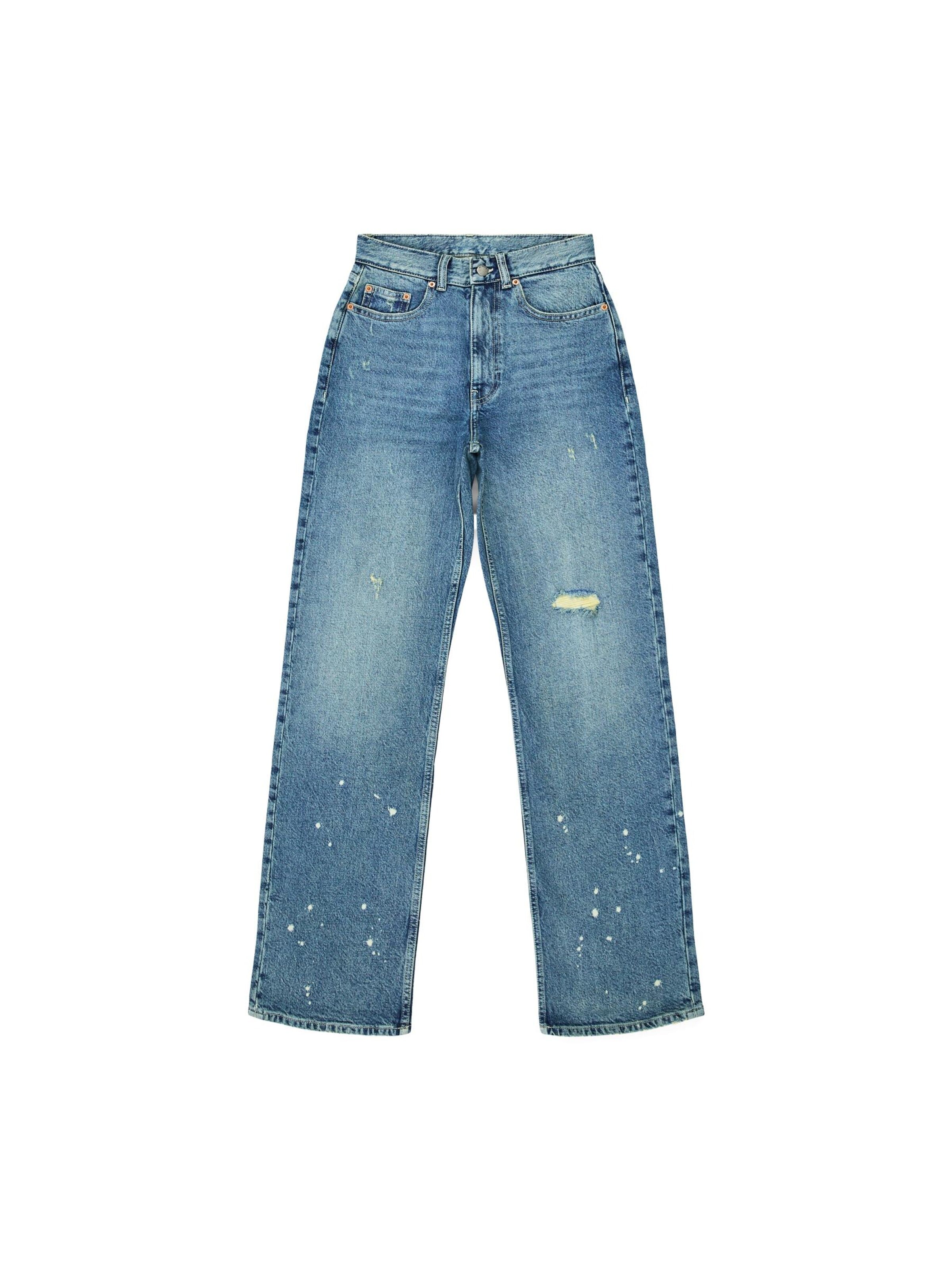 Dr. Denim Regular Jeans 'Echo High Straight - Jeans' in Blue: front