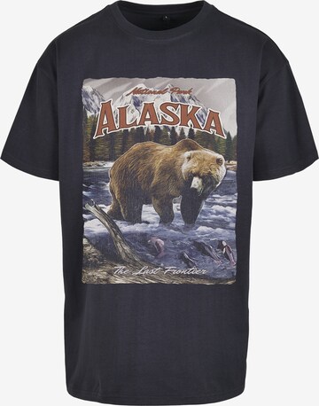 T-Shirt 'Alaska' Mister Tee en noir : devant