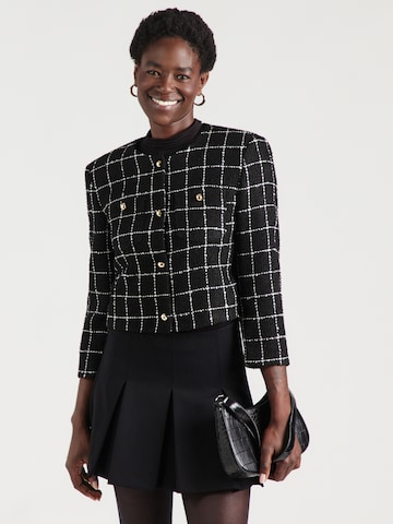 HUGO Kurtka przejściowa 'Adini-1' w kolorze czarny: przód