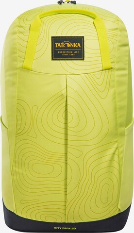 TATONKA Backpack 'City Pack 20' in Yellow: front