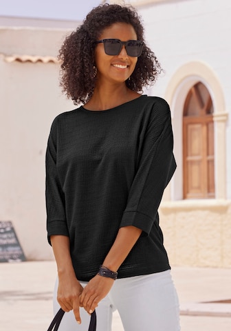 VIVANCE Shirt in Black: front