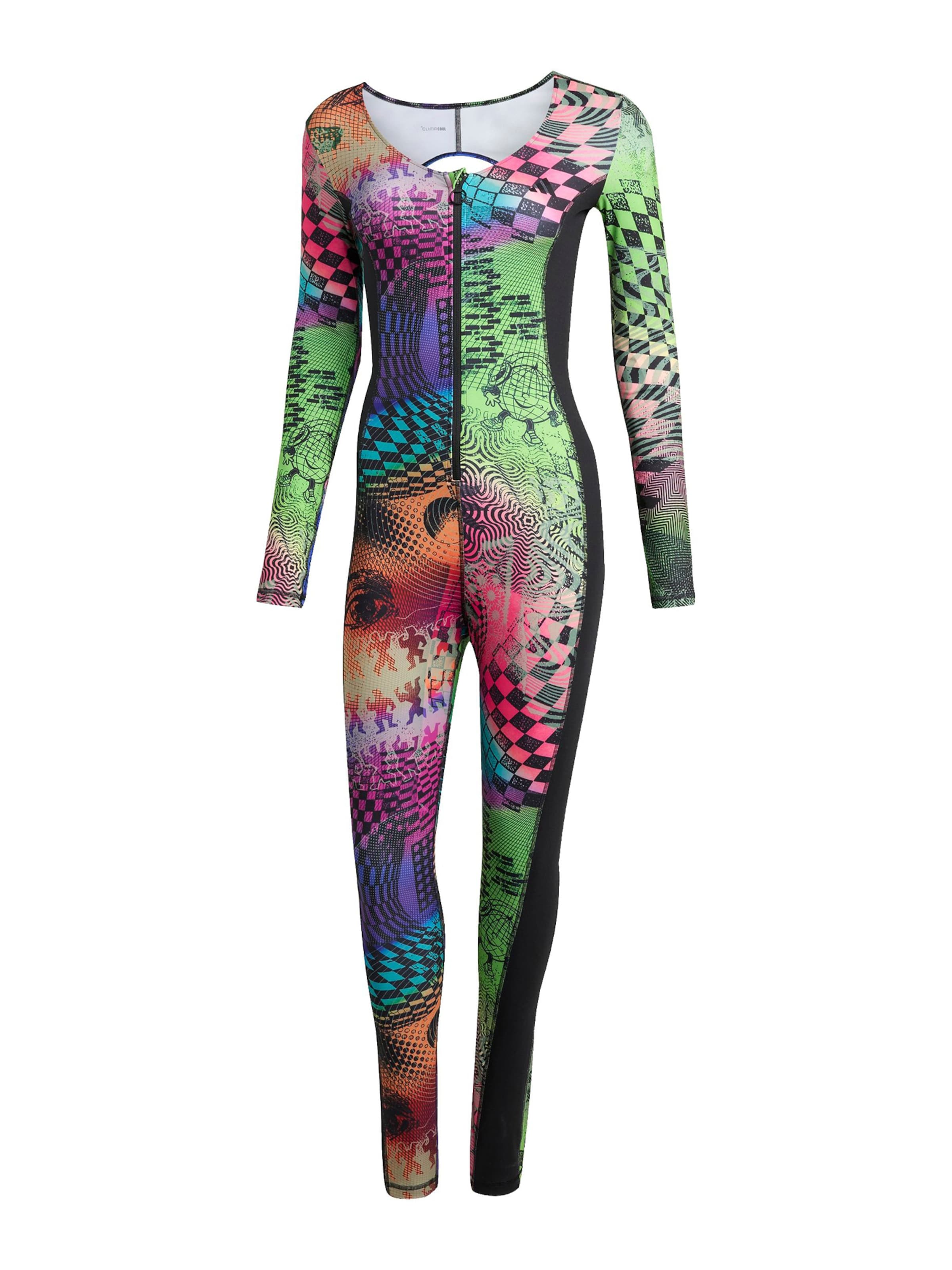 ADIDAS PERFORMANCE Αθλητική φόρμα σε κίτρινο: μπροστά