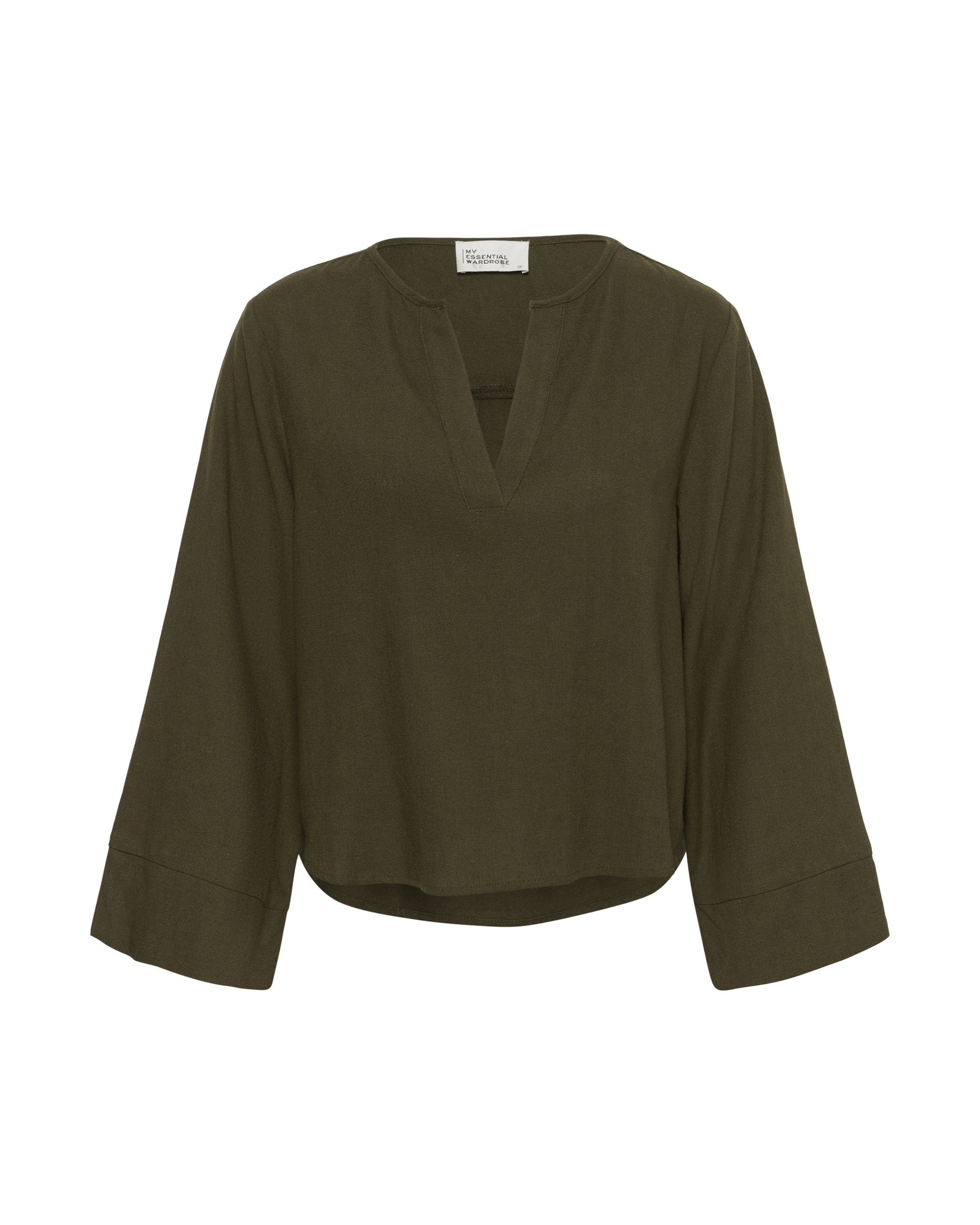 Chemisier 'DiasMW' My Essential Wardrobe en vert : devant