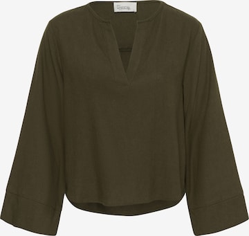 Chemisier 'DiasMW' My Essential Wardrobe en vert : devant