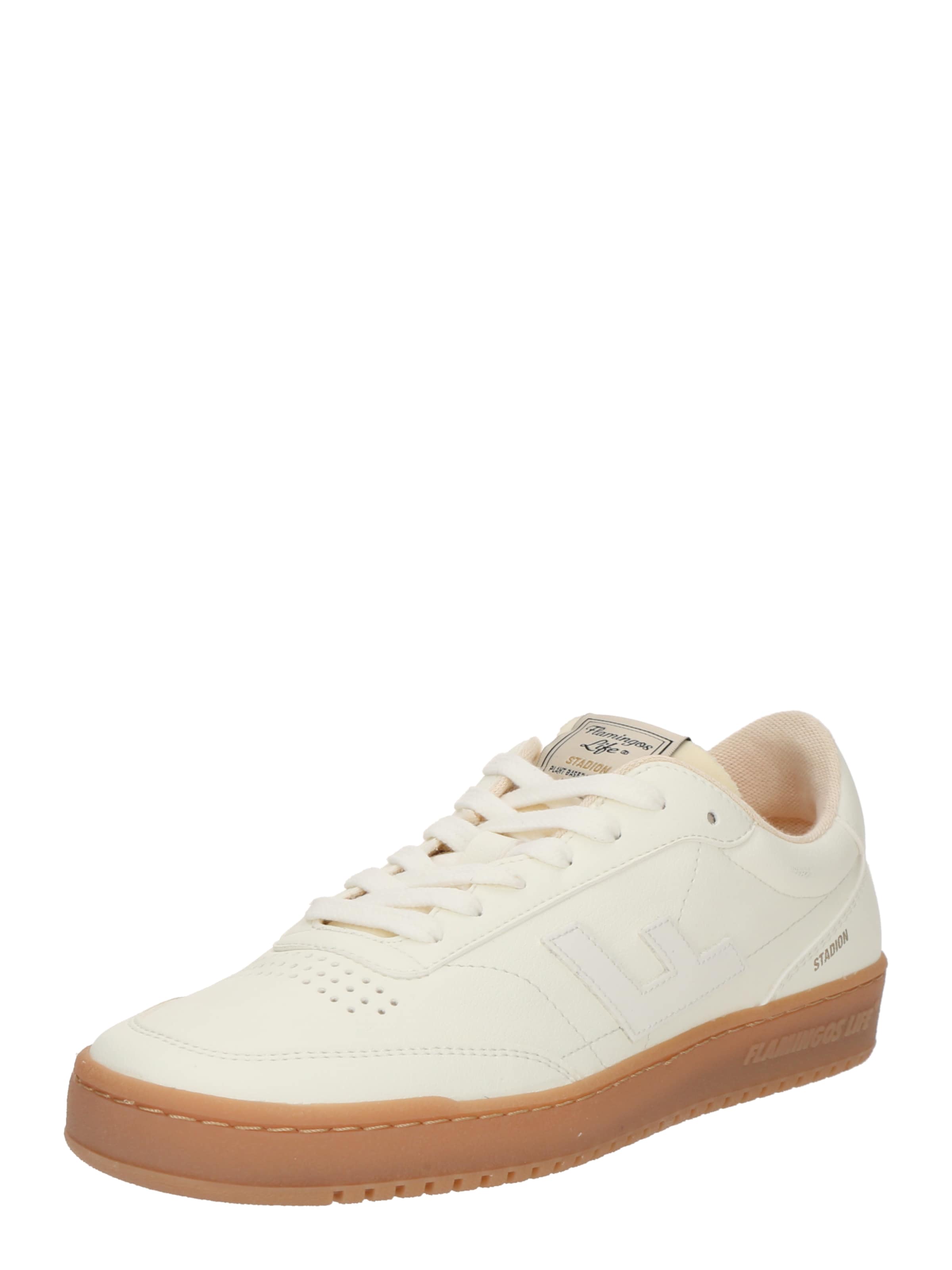 Baskets basses 'Stadion' Flamingos Life en blanc : devant