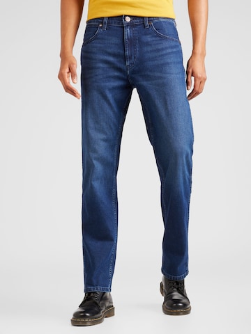 Regular Jean 'FRONTIER' WRANGLER en bleu : devant