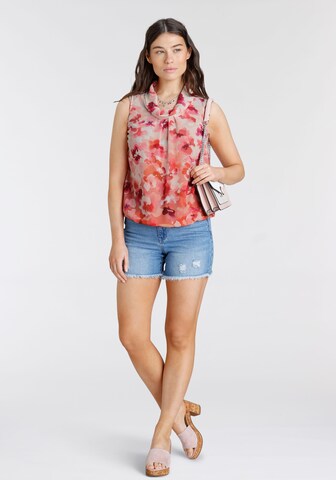 LAURA SCOTT Blouse in Red