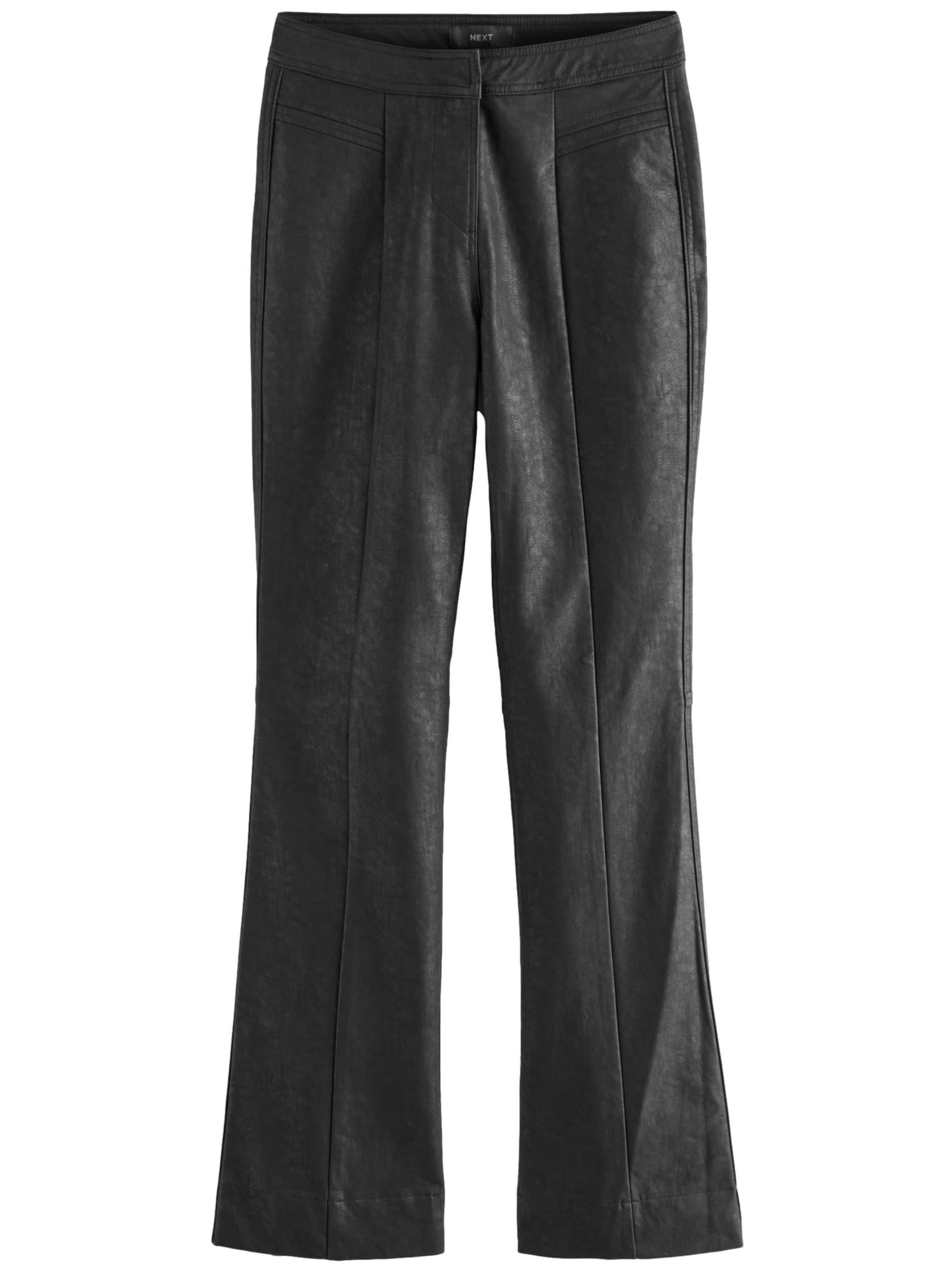 NextFlared/zvonoliki kroj Hlače - crna boja: prednji dio