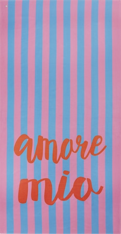Serviette de plage 'amore mio' CODELLO en bleu : devant