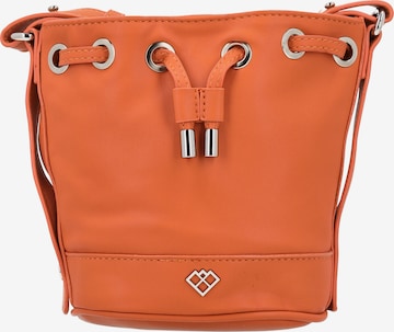 MYMOVrećasta torba - narančasta boja: prednji dio