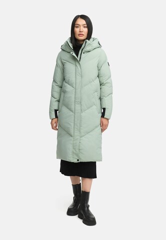 Manteau d’hiver 'Teonaa 16' MARIKOO en vert : devant