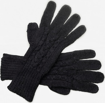 Posh Gear Fingerhandschuhe 'Guantibrada' in Schwarz: Vorderseite