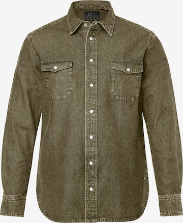 Chemise JP1880 en vert : devant
