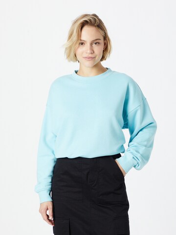 Sweat-shirt Lindex en bleu : devant