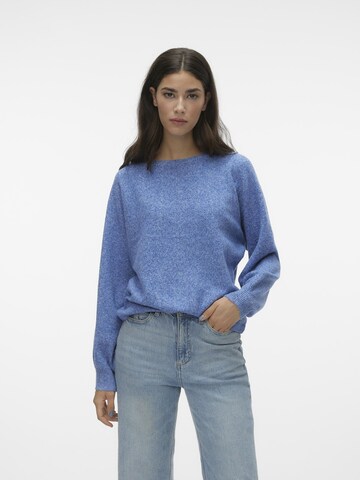 VERO MODA Trui 'DOFFY' in Blauw: voorkant